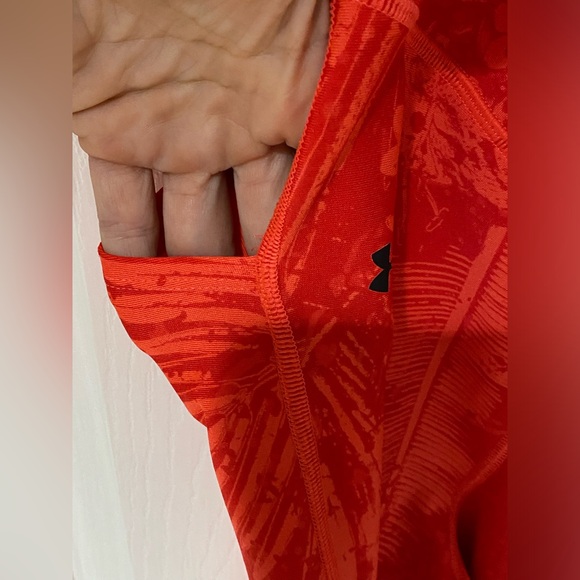 Under Armour rock collection orange compression 24s size large heat gear - Picture 4 of 5